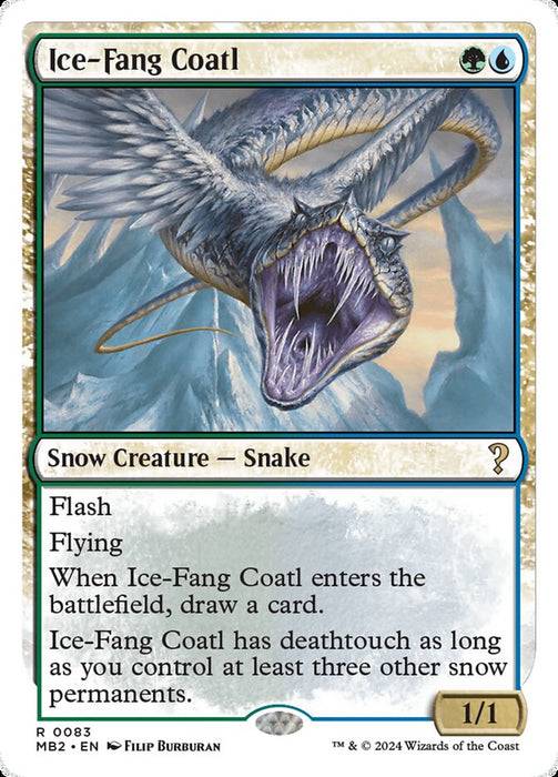 Ice-Fang Coatl - Snow