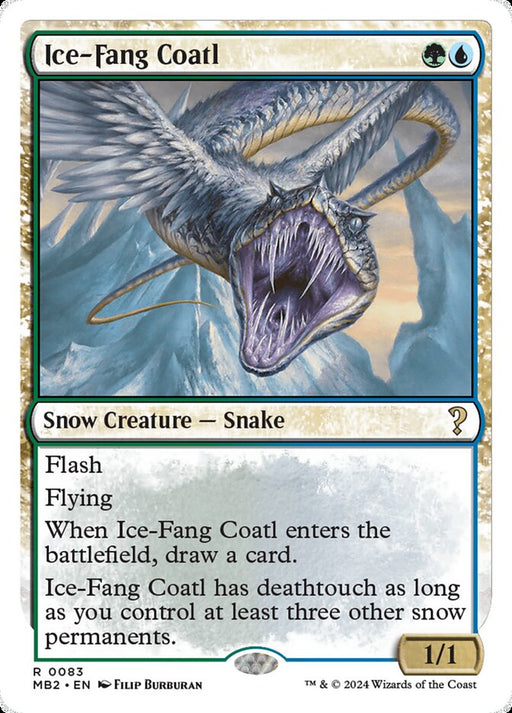 Ice-Fang Coatl - Snow