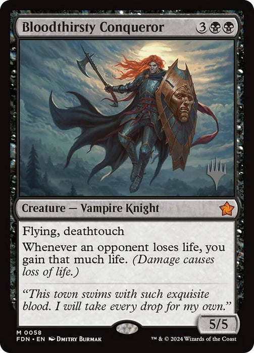 Bloodthirsty Conqueror (Foil)