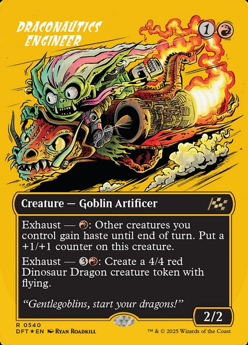 Draconautics Engineer - Borderless - Inverted (Foil)
