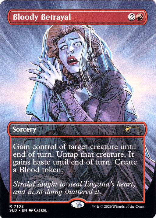Bloody Betrayal - Borderless - Full Art - Inverted (Foil)