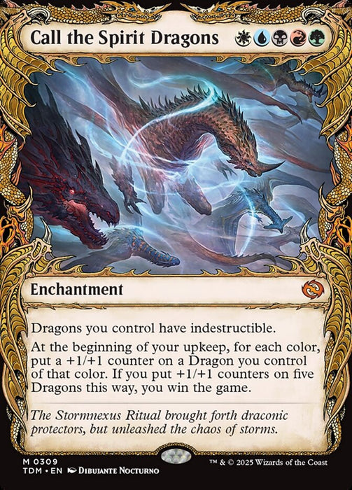 Call the Spirit Dragons - Showcase - Enchantment (Foil)