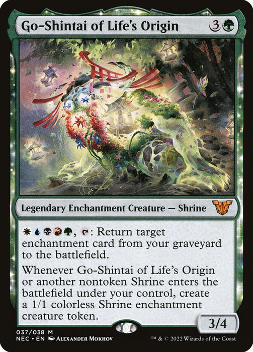 Go-Shintai of Life's Origin - Enchantment - Legendary (Foil)