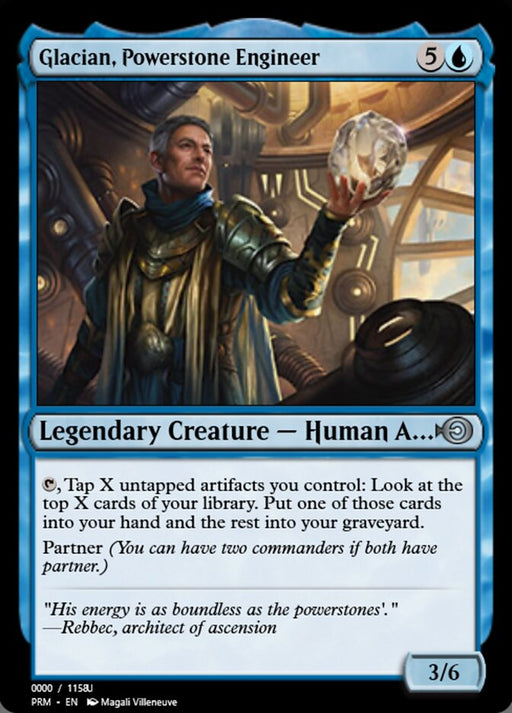 Glacian, Powerstone Engineer - Legendary