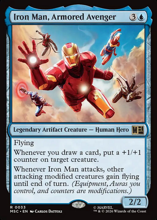 Iron Man, Armored Avenger - Legendary - Surge Foil