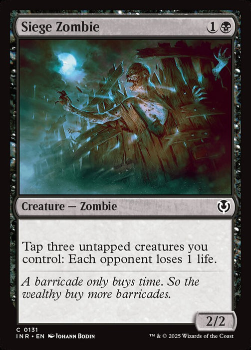 Siege Zombie (Foil)