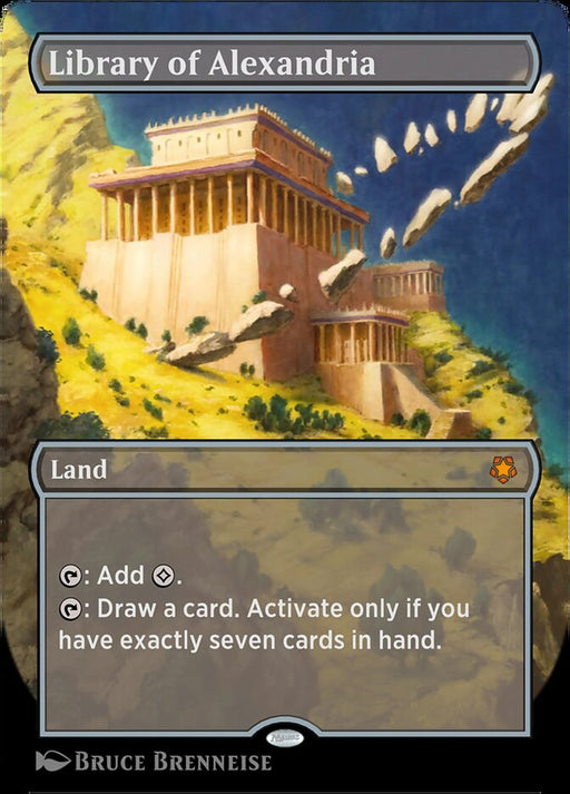 Library of Alexandria - Borderless - Inverted