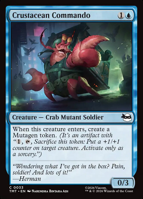 Crustacean Commando (Foil)
