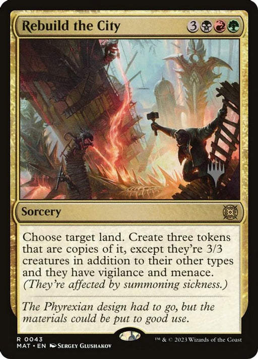 Rebuild the City (Foil)