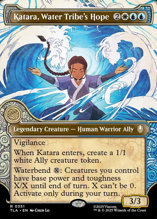 Katara, Water Tribe's Hope - Borderless - Legendary - Showcase