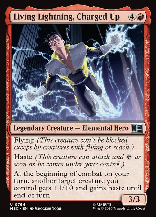 Living Lightning, Charged Up - Legendary