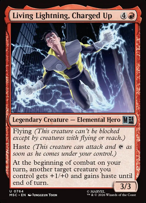 Living Lightning, Charged Up - Legendary (Foil)