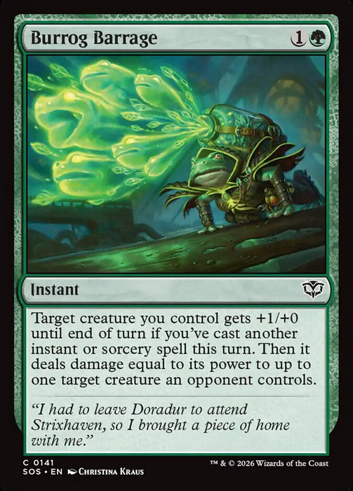 Burrog Barrage (Foil)