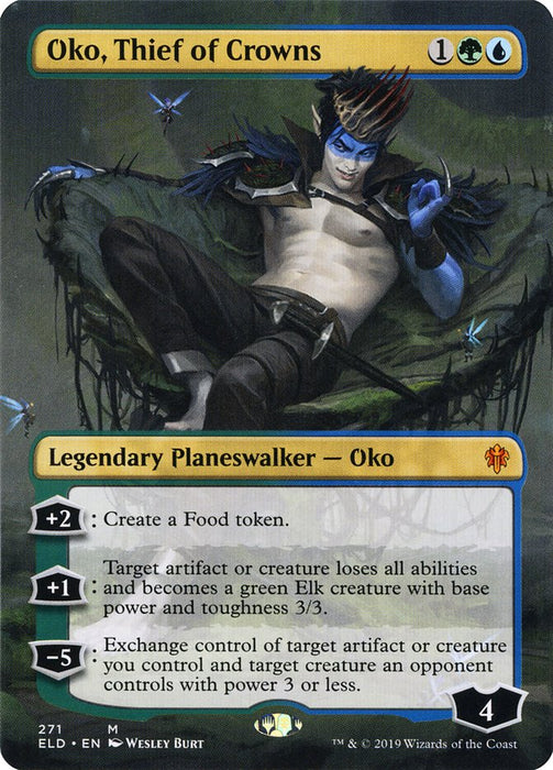 Oko, Thief of Crowns - Borderless - Full Art