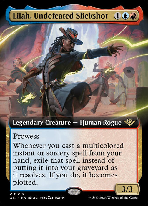Lilah, Undefeated Slickshot - Legendary- Extended Art (Foil)