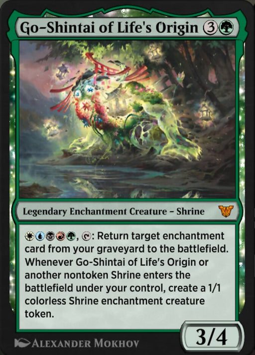 Go-Shintai of Life's Origin - Enchantment - Legendary