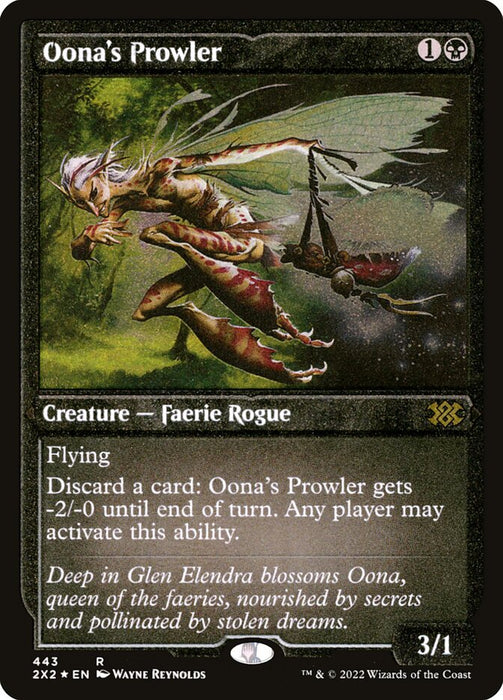 Oona's Prowler - Etched - Inverted - Etched (Foil)