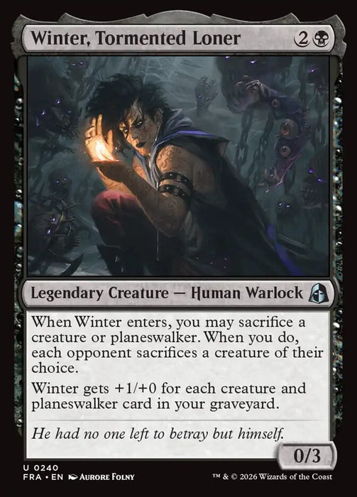 Winter, Tormented Loner (Foil)