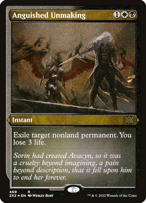 Anguished Unmaking - Etched - Inverted - Etched (Foil)