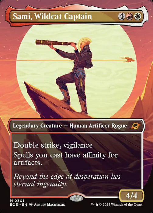 Sami, Wildcat Captain - Borderless - Legendary