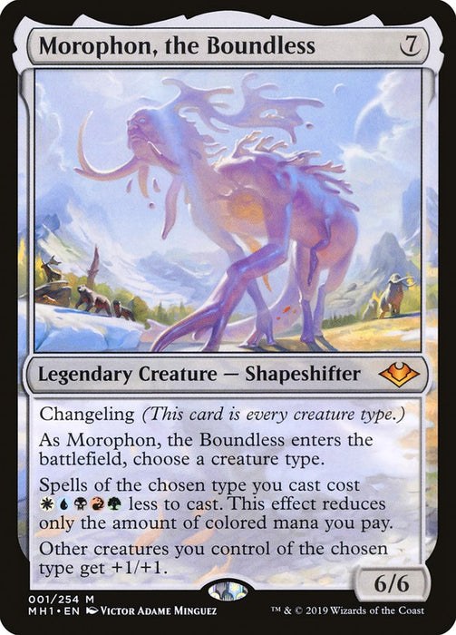 Morophon, the Boundless - Legendary