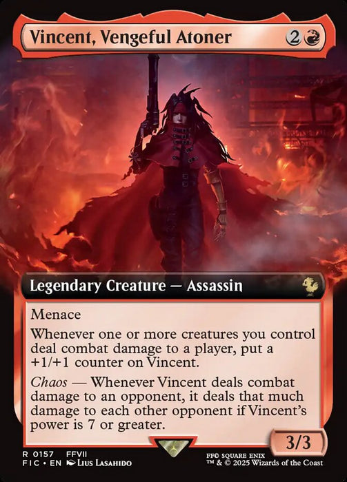 Vincent, Vengeful Atoner - Extended Art - Legendary (Foil)