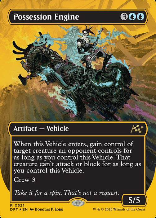 Possession Engine - Borderless - Inverted (Foil)