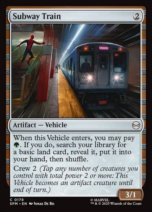 Subway Train (Foil)