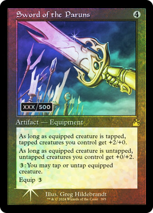 Sword of the Paruns - Retro Frame (Foil)