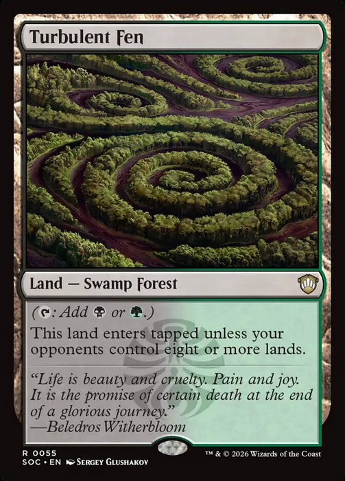 Turbulent Fen