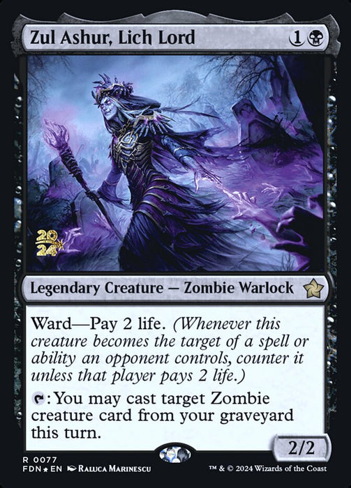 Zul Ashur, Lich Lord - Legendary (Foil)