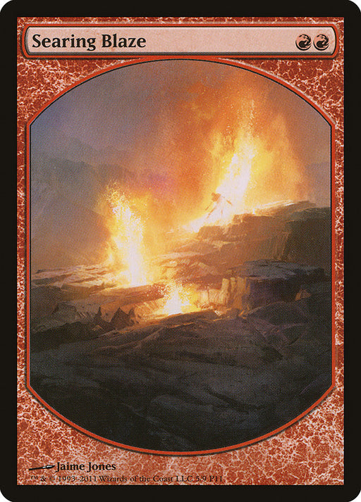 Searing Blaze - Textless - Full Art