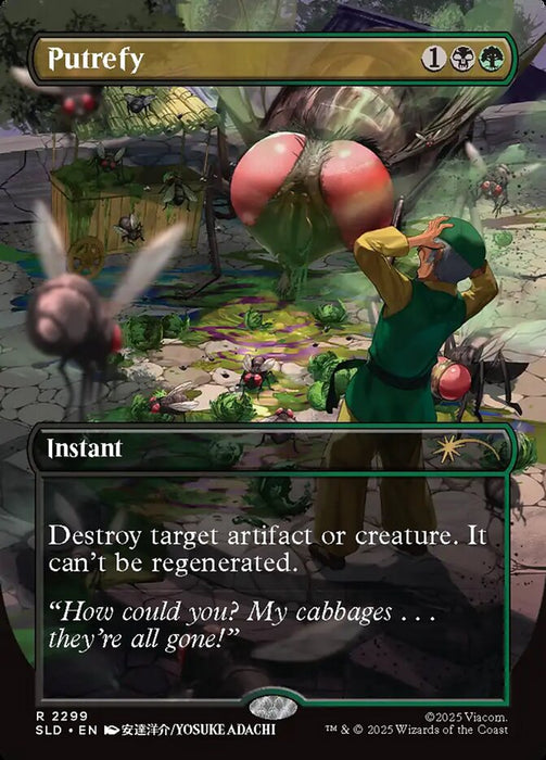 Putrefy - Borderless - Full Art - Inverted (Foil)