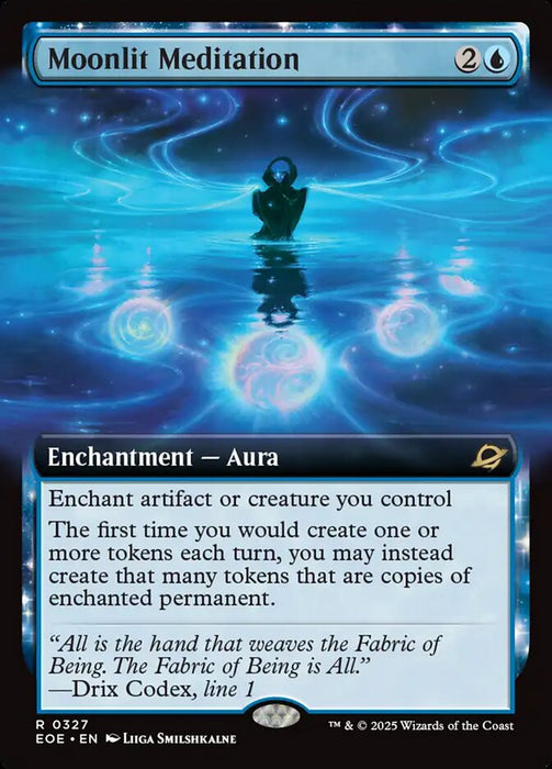 Moonlit Meditation - Enchantment - Extended Art (Foil)
