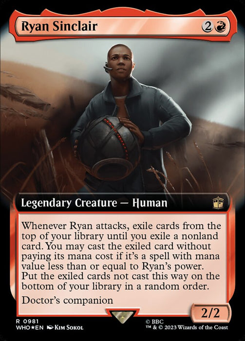 Ryan Sinclair - Extended Art - Legendary - Surge Foil (Foil)