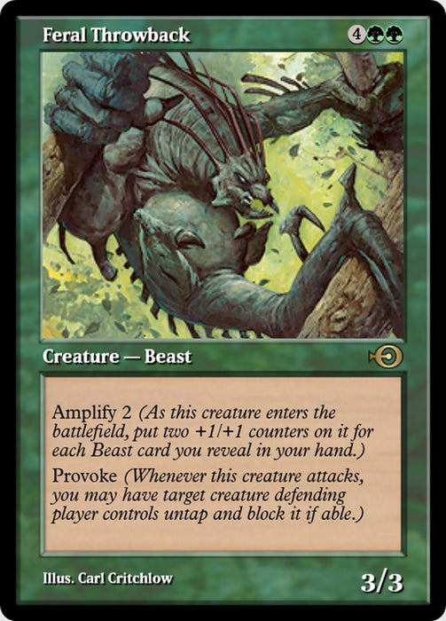 Feral Throwback (Foil)