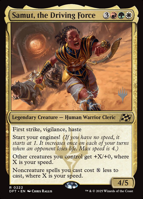 Samut, the Driving Force - Legendary (Foil)