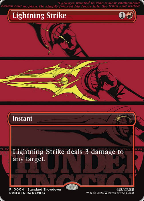 Lightning Strike - Borderless (Foil)