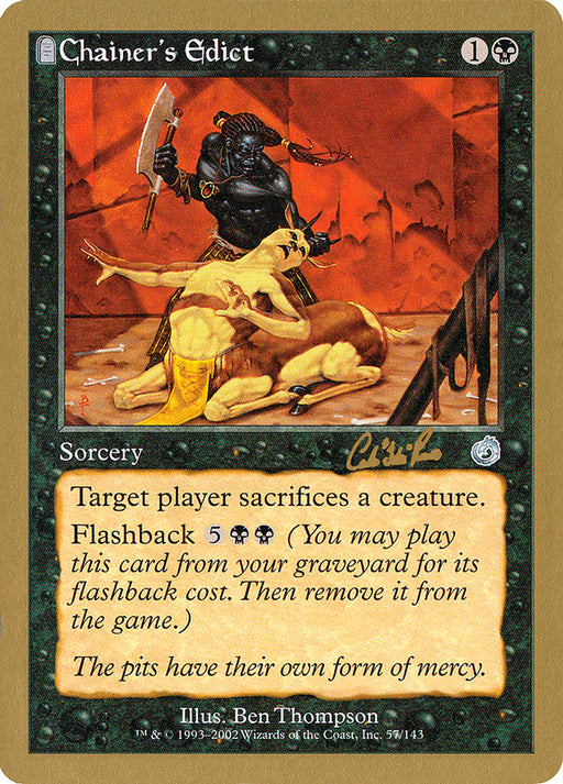 Chainer's Edict - Tombstone