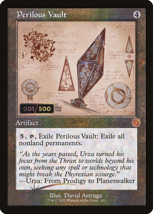 Perilous Vault - Retro Frame (Foil)
