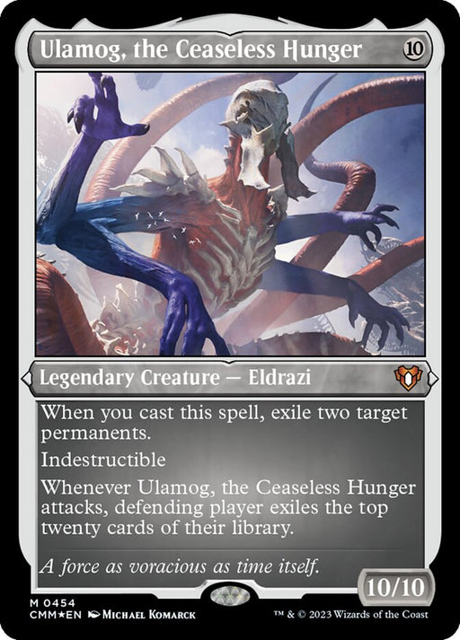 Ulamog, the Ceaseless Hunger - Etched - Inverted - Legendary - Etched (Foil)
