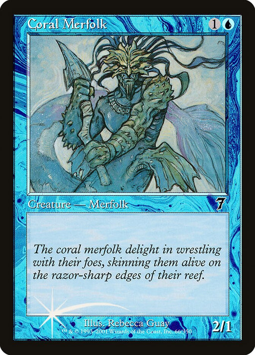 Coral Merfolk (Foil)