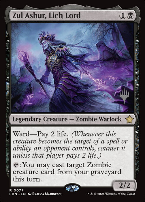 Zul Ashur, Lich Lord - Legendary (Foil)