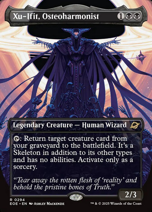 Xu-Ifit, Osteoharmonist - Borderless - Full Art - Inverted - Legendary (Foil)