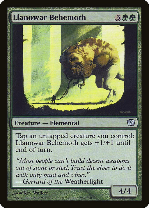 Llanowar Behemoth (Foil)
