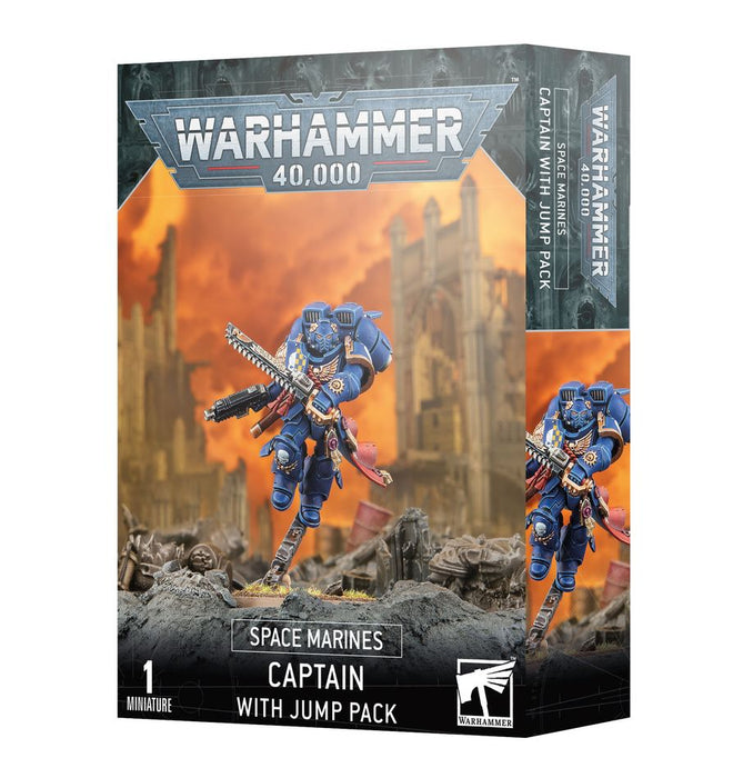 Warhammer 40,000 Space Marines Captain With Jump Pack