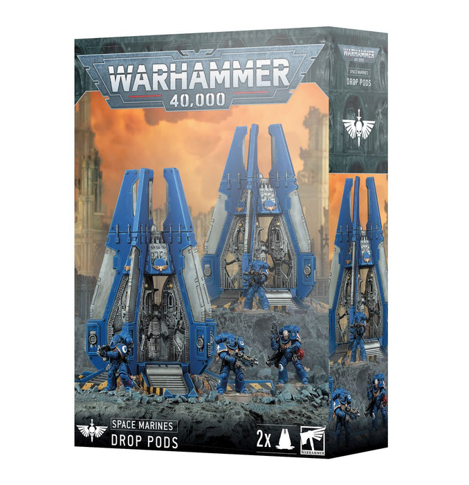 Warhammer 40,000 Space Marines Drop Pod