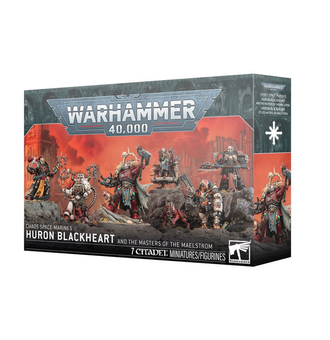 Warhammer 40K Chaos Space Marines: Huron Blackheart and the Masters of the Maelstrom