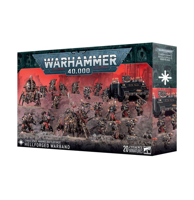 Warhammer 40000: Chaos Space Marines Battleforce: Hellforged Warband