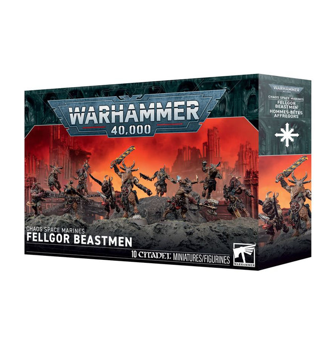Warhammer 40,000K - Chaos Space Marines - Fellgor Beastmen